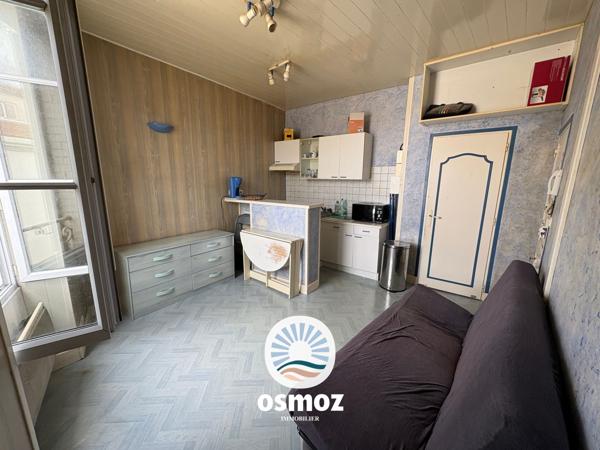 Appartement type 2 à quelques pas de la gare et du vieux-port !