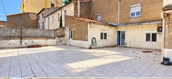 Narbonne – T4 91 m² – Terrasse 100 m² – 3 chambres – Proche gare