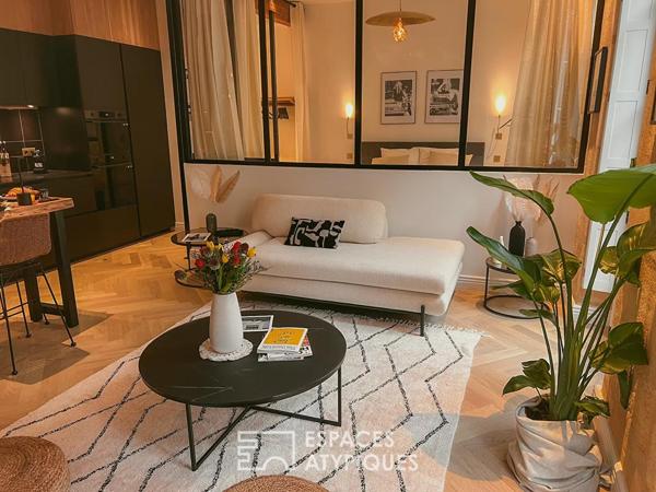 L’appartement de charme rénové au coeur du quartier des Chartrons