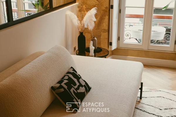 L’appartement de charme rénové au coeur du quartier des Chartrons