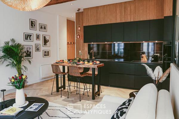 L’appartement de charme rénové au coeur du quartier des Chartrons