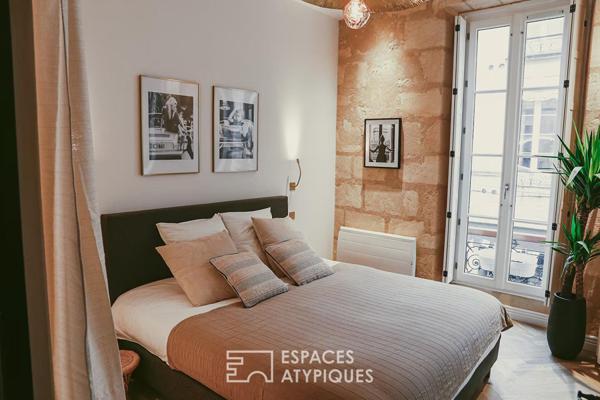 L’appartement de charme rénové au coeur du quartier des Chartrons