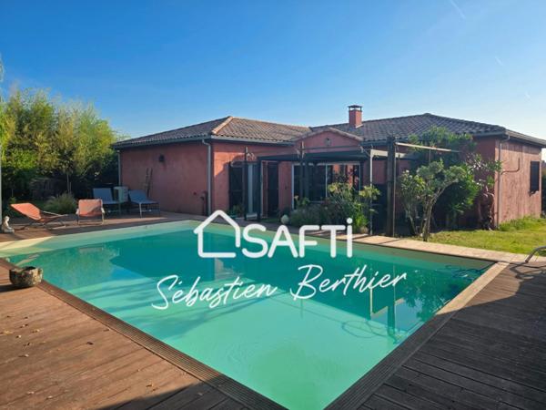 Villa de plain-pied de 150 m² – Quartier du Pech – Impasse calme – 4 chambres