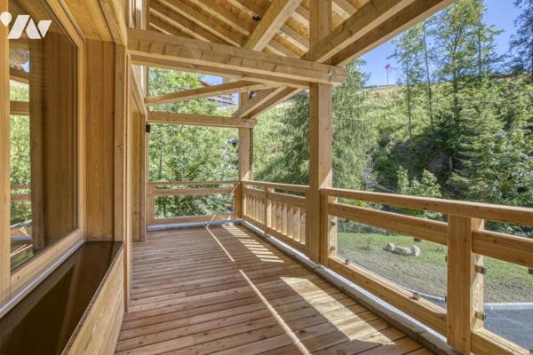 Chalet 126 m², avec balcon + terrasse au Grand Bornand