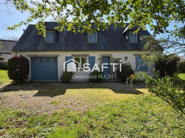 Maison familiale – Possibilité de louer une partie tout en habitant la maison – 118 m² – Plage à pied – Crac’h