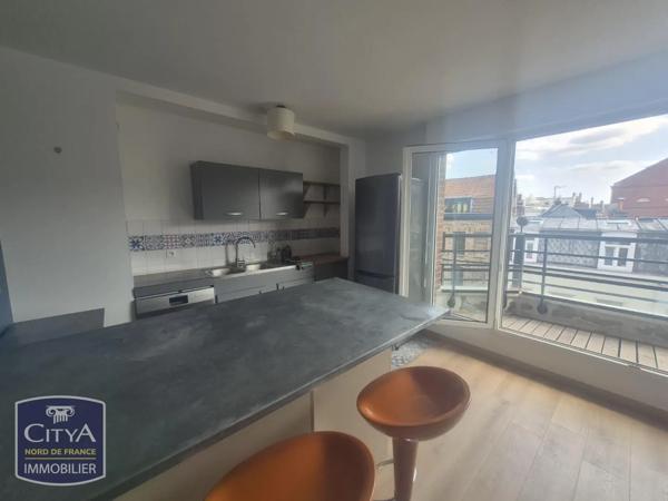 Appartement à louer 3 pièces 57.43m² Lille (59000)