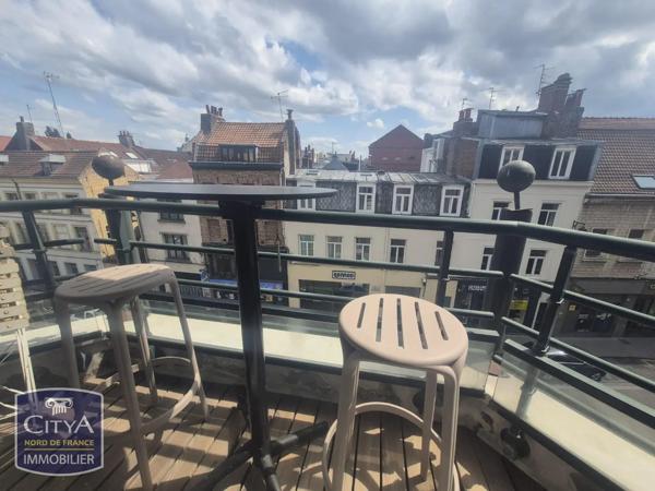 Appartement à louer 3 pièces 57.43m² Lille (59000)
