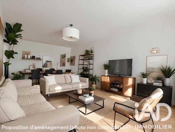 Appartement à vendre 2 pièces 54,23 m² Cachan