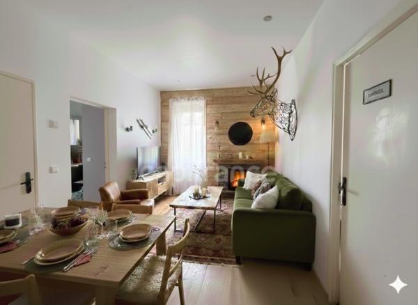 Appartement à vendre T3 rénové et meublé à ARGELES GAZOST (65)