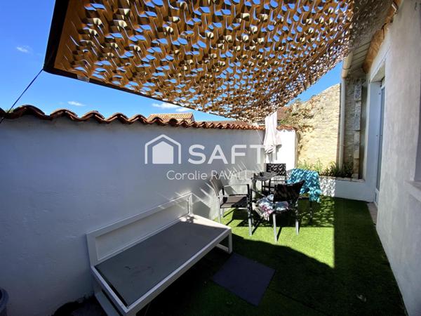 Gond Pontouvre ensemble immobilier rare : un appartement déjà loué et un second à finir de rénover, au premier étage, sans copropriété !