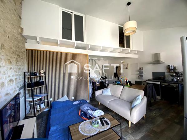 Gond Pontouvre ensemble immobilier rare : un appartement déjà loué et un second à finir de rénover, au premier étage, sans copropriété !