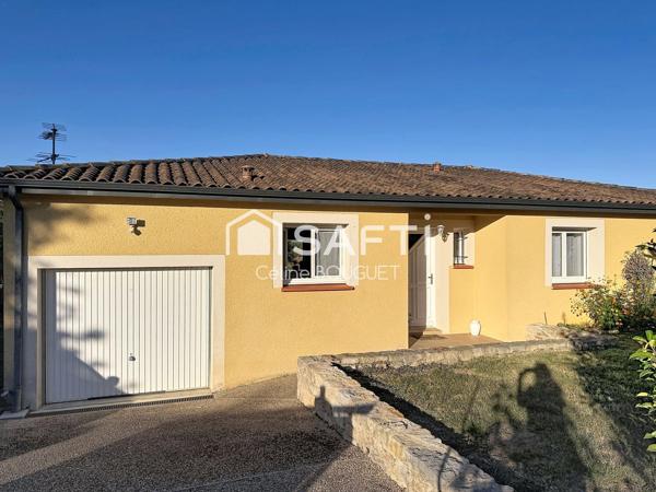 Maison 4 chambres avec garage