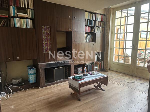 Maison cossue, centre ville de Questembert, 4 chambres, 400 m² de terrain.