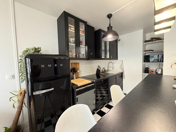 PUTEAUX 2 pièces lumineux avec balcon dans résidence sécurisée