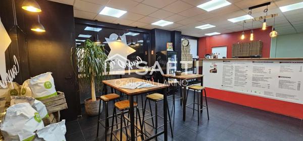 Fonds de commerce Pizzeria, situation stratégique proche hôpitaux & campus