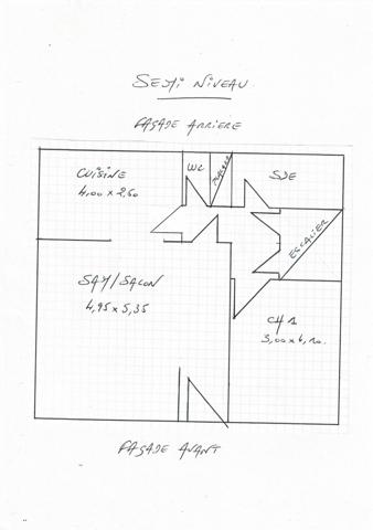 MAISON CENTRE BOURG LA MADELEINE / ENVIRON 155 M² AU SOL
