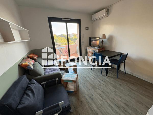 Location Studio meublé 23 m² - Six-fours 83140
