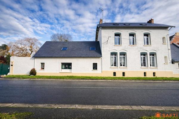 Maison familiale au vert avec parc et rivière