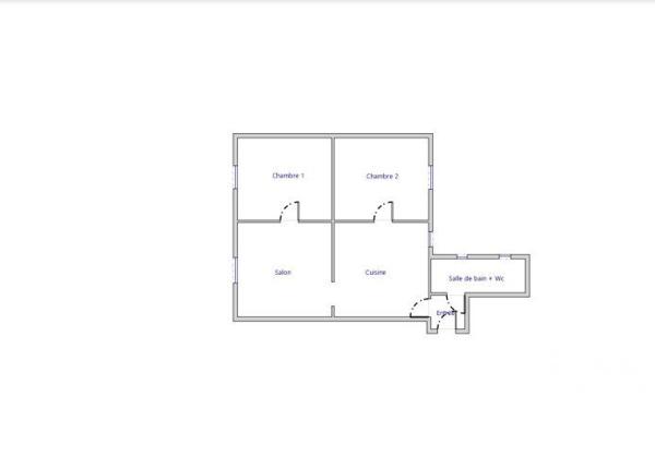 Appartement 3 pièces de 59 m² à Briare (45250)