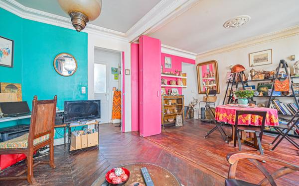 Appartement à vendre    2 pièces • 48,53 m2 Paris 18