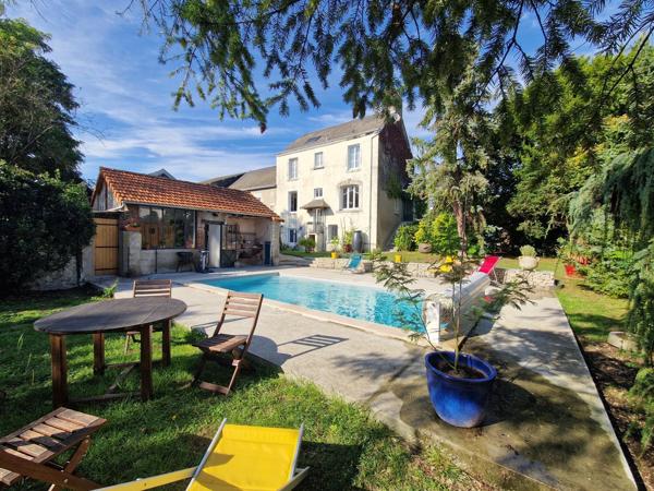 Maison de charme avec piscine à Blois