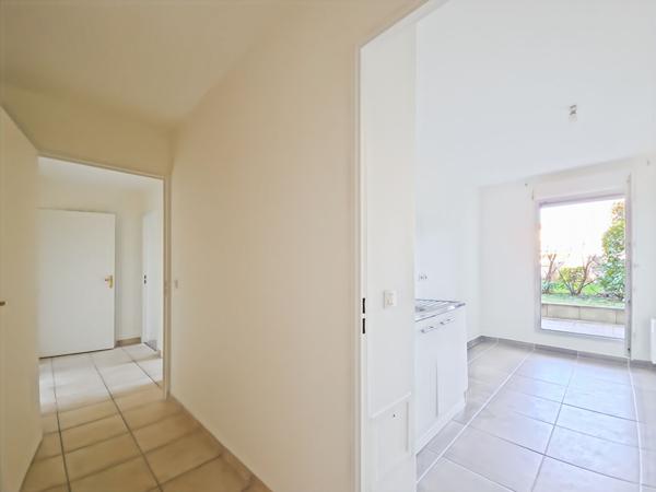 Appartement 3 pièces 61m², 60m² de terrasse et jardin