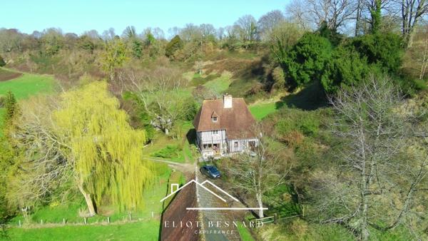Maison de caractère avec dépendances à vendre 5 pièces GRANDCHAMP LE CHATEAU (14)