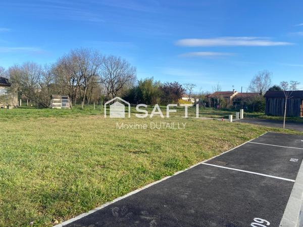 Terrain à bâtir de 415m²