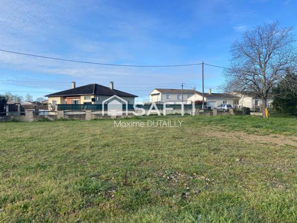 Terrain à bâtir de 415m²