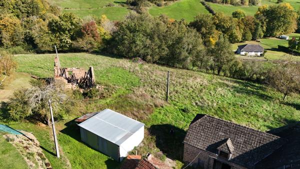 Corps de ferme en pierres à rénover à Malemort - Maison, granges, 5000 m² de terrain