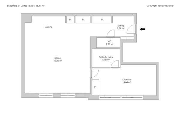 Appartement Paris 16 e - PASSY