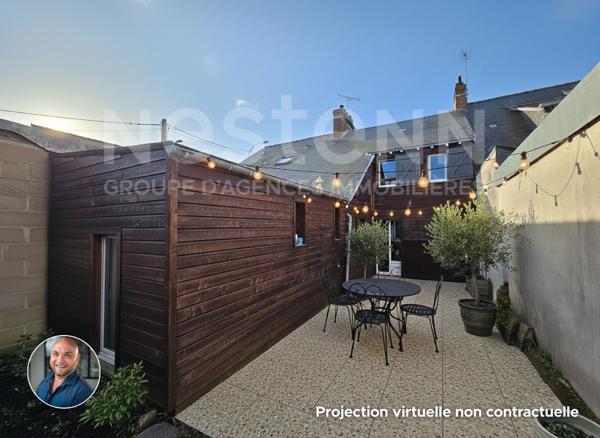 Le Mans Mancelle de charme avec jardin, secteur prisé