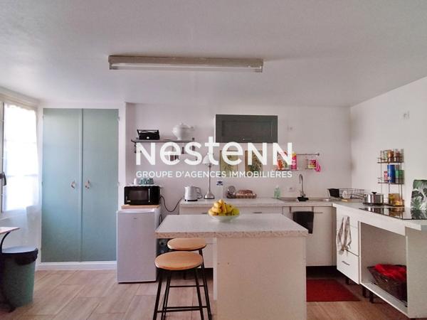 Maison de ville plain-pied à Boiscommun 5 pièces 92 m2 - 3 chambres - Véranda 15 m2- Garage - Jardin 630 m2