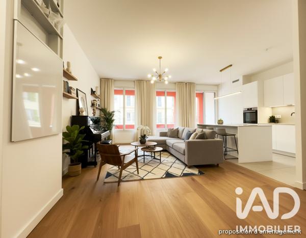 Appartement à vendre 3 pièces 63,88 m² Le Plessis-Robinson