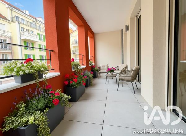 Appartement à vendre 3 pièces 63,88 m² Le Plessis-Robinson