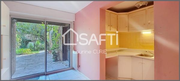 Appartement T5 avec garage et jardin