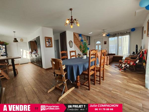 Maison 105 M² - CHALONNES SUR LOIRE - 4 CHAMBRES- GARAGE ET JARDIN