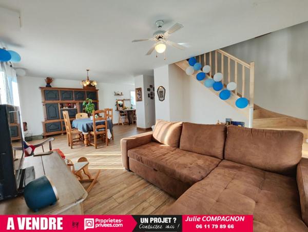 Maison 105 M² - CHALONNES SUR LOIRE - 4 CHAMBRES- GARAGE ET JARDIN