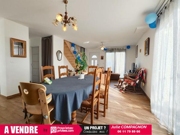 Maison 105 M² - CHALONNES SUR LOIRE - 4 CHAMBRES- GARAGE ET JARDIN