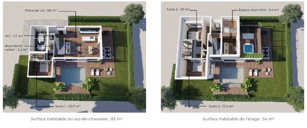 TROUVILLE-SUR-MER ? VILLA D'ARCHITECTE CONTEMPORAINE - TROUVILLE SUR MER