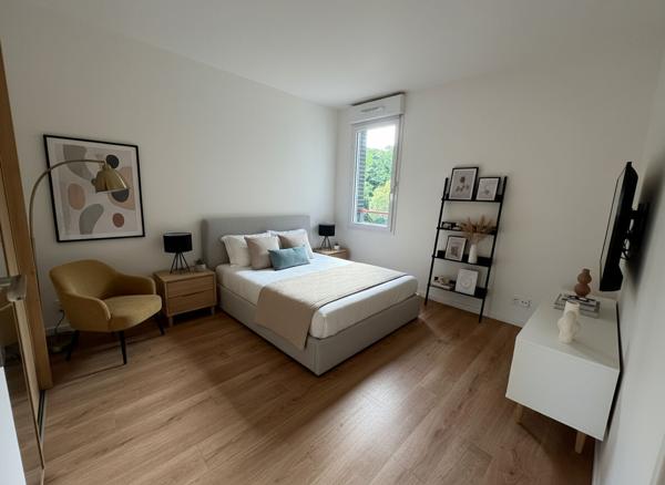 Appartement 2 pièces, 47,83m² avec balcon