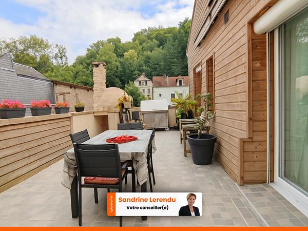 À vendre – Maison pleine de charme à Elbeuf, avec terrasse de 29 m², véranda, jardin - Vue sur la forêt