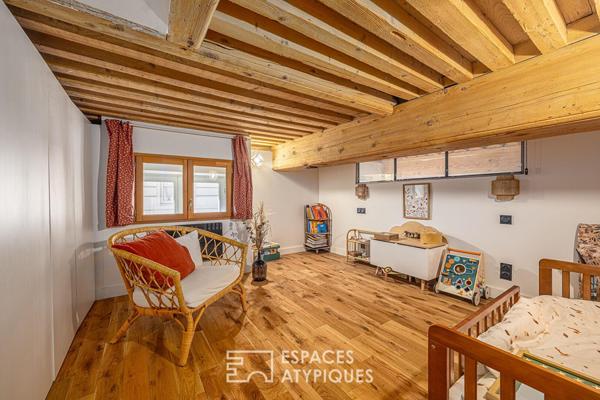 Esprit canut et lignes contemporaines à proximité des quais du Rhône