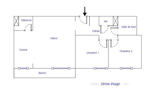 Appartement à vendre 3 pièces 53 m² Noisy-le-Grand