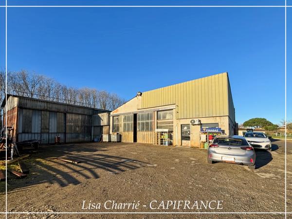 Bâtiments industriels et bureaux à vendre PANJAS (32) sur 4735 m2 de terrain