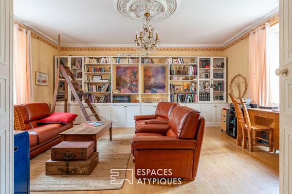 Demeure de maître avec maison d’amis en coeur de bourg