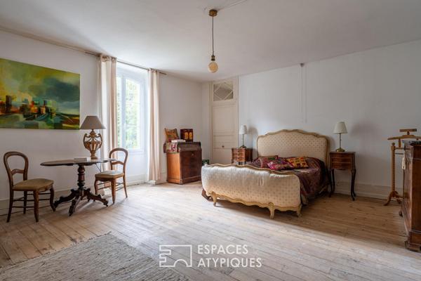 Demeure de maître avec maison d’amis en coeur de bourg