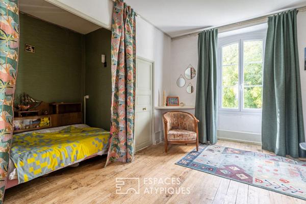 Demeure de maître avec maison d’amis en coeur de bourg