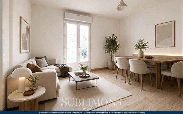 Appartement 4 pièces 60 m²