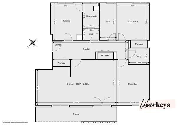 NÎMES – T3 Spacieux & Lumineux avec terrasse & Cave. 